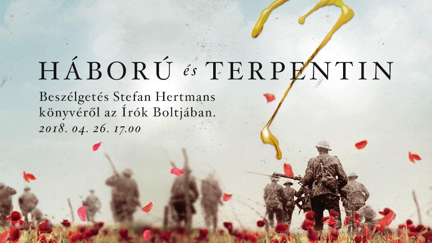 Háború és terpentin - beszélgetés Stefan Hertmansszal