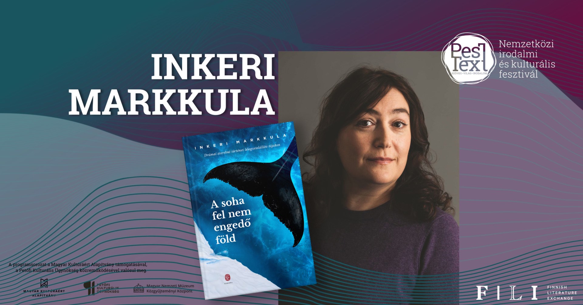 A soha fel nem engedő föld írója november 7-én Budapesten látható