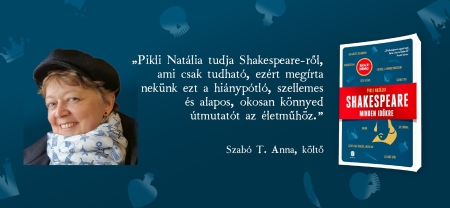 Az Ördögkatlan után a PécsLIT irodalmi fesztiválon is találkozhatnak az olvasók Pikli Natáliával és Shakespeare-kötetével
