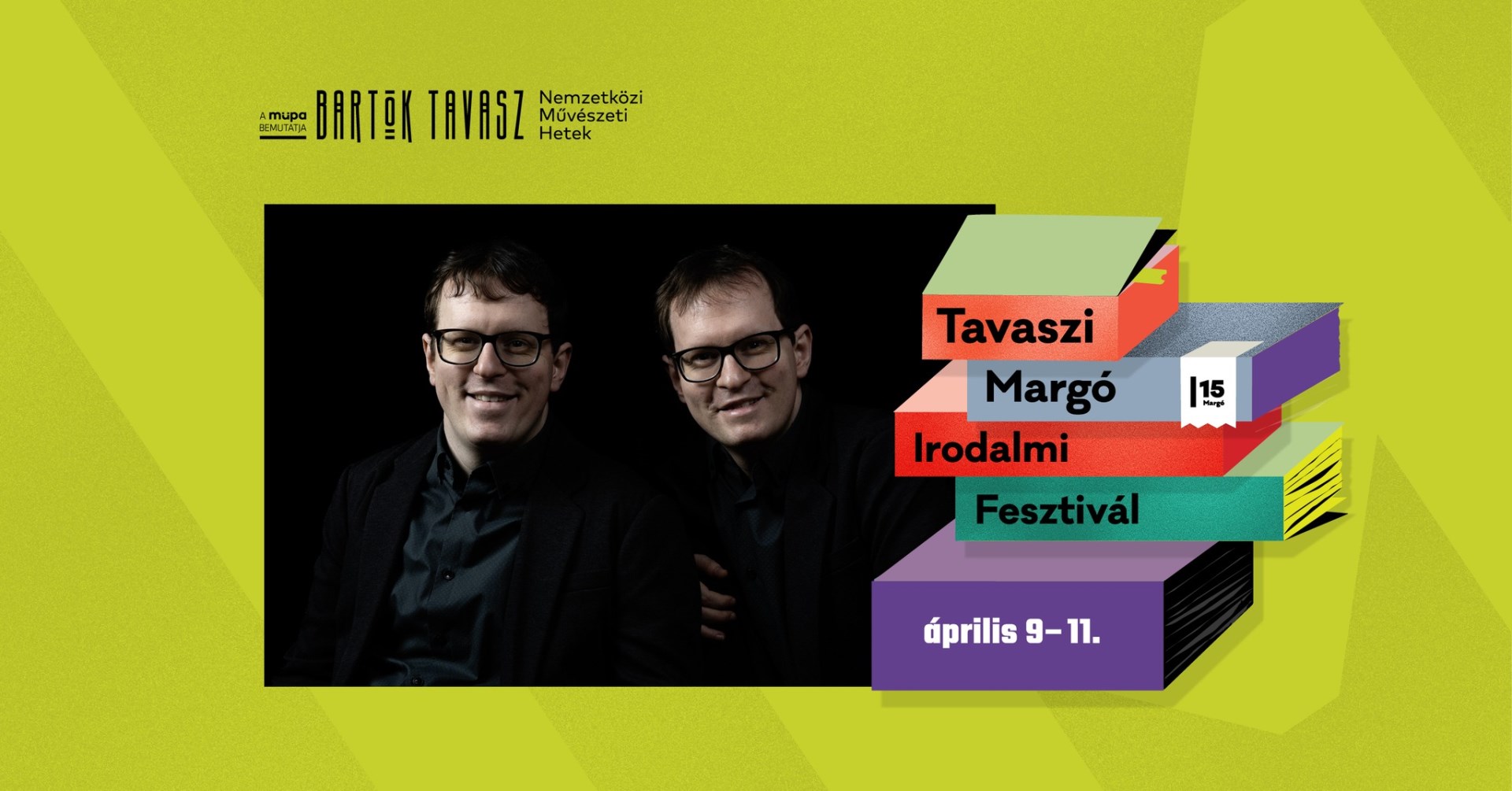 Találkozz a Kovács ikrekkel a Margó Irodalmi Fesztiválon!