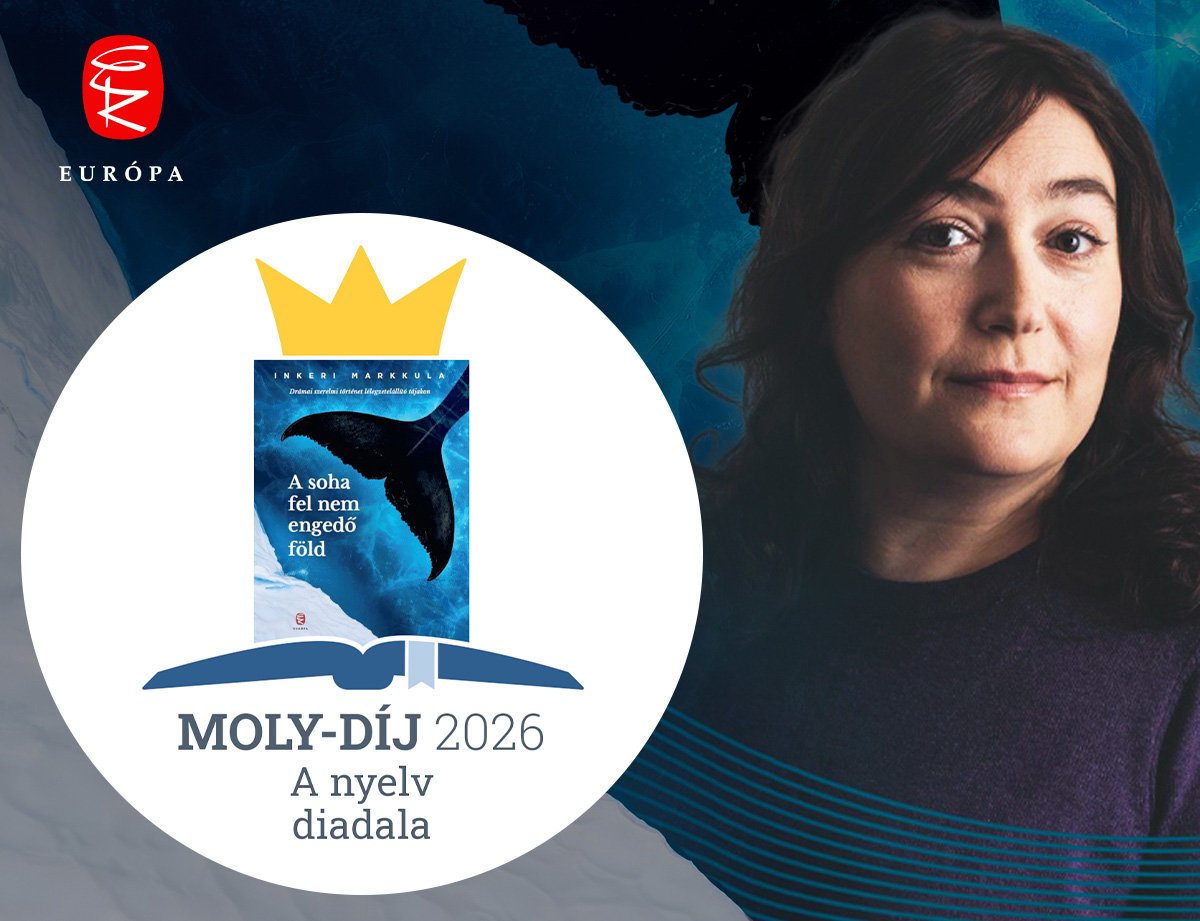 „A nyelv diadala" díjat nyerte el az Európa Könyvkiadó nagysikerű regénye